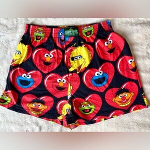Sesame Street Men’s Sleepwear Boxers (M 32-34)